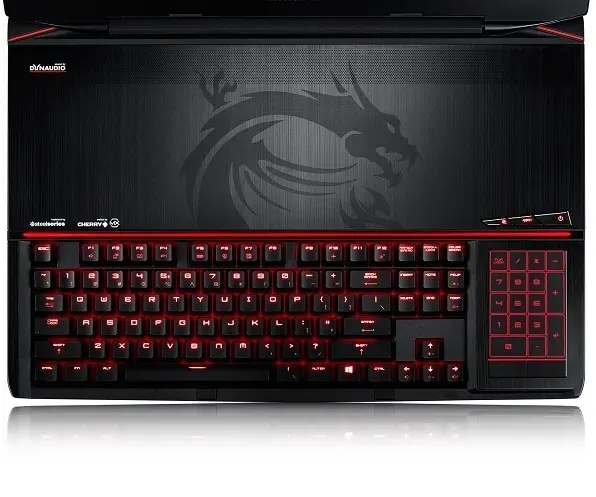 MSI GT80 2QE(TITAN SLI)-256TR Intel Core i7-4720HQ 2.6GHz / 3.6GHz 16GB 384GB (3X128) SSD+1TB 8GB 2XGTX980M (SLI) 18.4″ Full HD Windows 8.1 Notebook