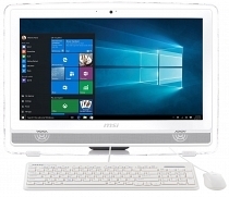 MSI PRO 22ET 6NC-008TR Intel Core i5-6400 2.7GHz/3.3GHz 4GB 1TB 2GB GT930M 21.5" Full HD Windows 10 Beyaz Dokunmatik All In One PC