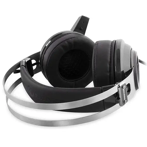 Snopy Rampage SN-RW3 USB 7.1 Titreşimli Oyuncu Gümüş/Gri Mikrofonlu Kulaklık