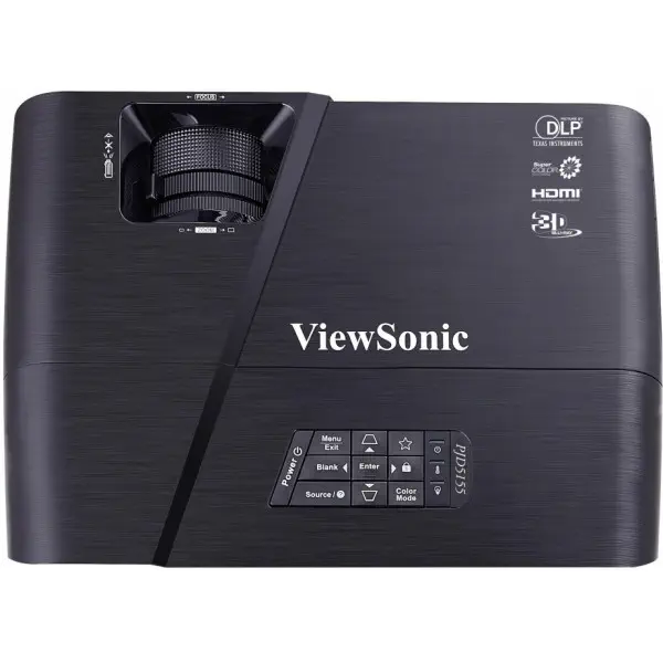 ViewSonic PJD5155 SVGA 800X600 3300AL 20000:1 3D Projeksiyon Cihazı