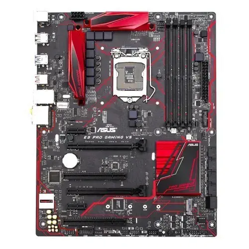 Asus E3 PRO GAMING V5 Intel C232 Soket 1151 DDR4 2133MHz ATX Anakart