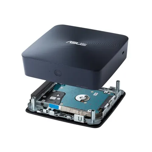 Asus VivoMini UN65H-M003M Core i3-6100U 2.3GHz 4G 500G 2.5″ Freedos (KM YOK) 3YIL HDMI-DP-Wifi-BT-VESA-CRD Mini PC
