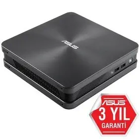 Asus VivoMini VC65-G025M Core i5-6400T 2.2 GHz 4G 500G 2.5″ Freedos KB+MS 3YIL HDMI-DP-VGA-Wifi-BT-VESA-CRD Mini Masaüstü Bilgisayar