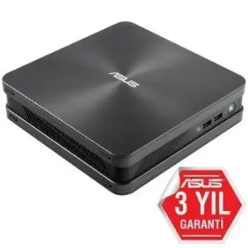 Asus VivoMini VC65-G025M Core i5-6400T 2.2 GHz 4G 500G 2.5″ Freedos KB+MS 3YIL HDMI-DP-VGA-Wifi-BT-VESA-CRD Mini Masaüstü Bilgisayar