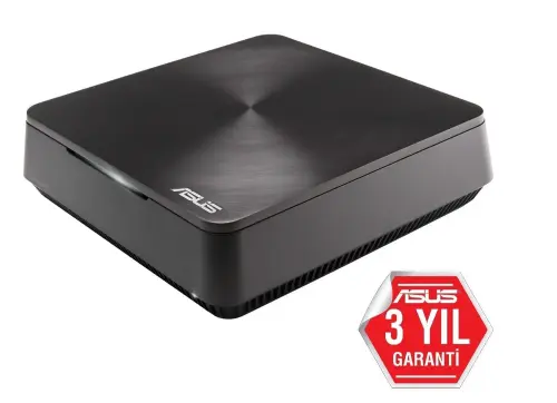 Asus VivoPC VM60-G202R Core i3-3217U 1.8 GHz 4GB 500GB Win 8.1 Wi-Fi ac HDMI Mini Masaüstü Bilgisayar
