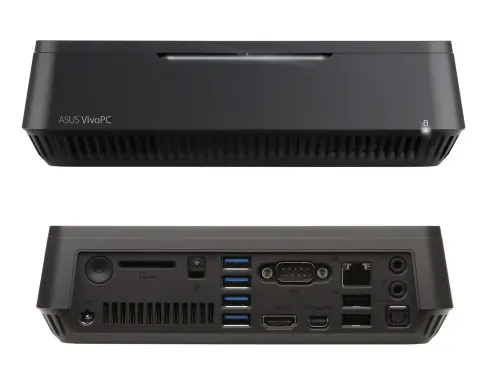 Asus VivoPC VM60-G202R Core i3-3217U 1.8 GHz 4GB 500GB Win 8.1 Wi-Fi ac HDMI Mini Masaüstü Bilgisayar
