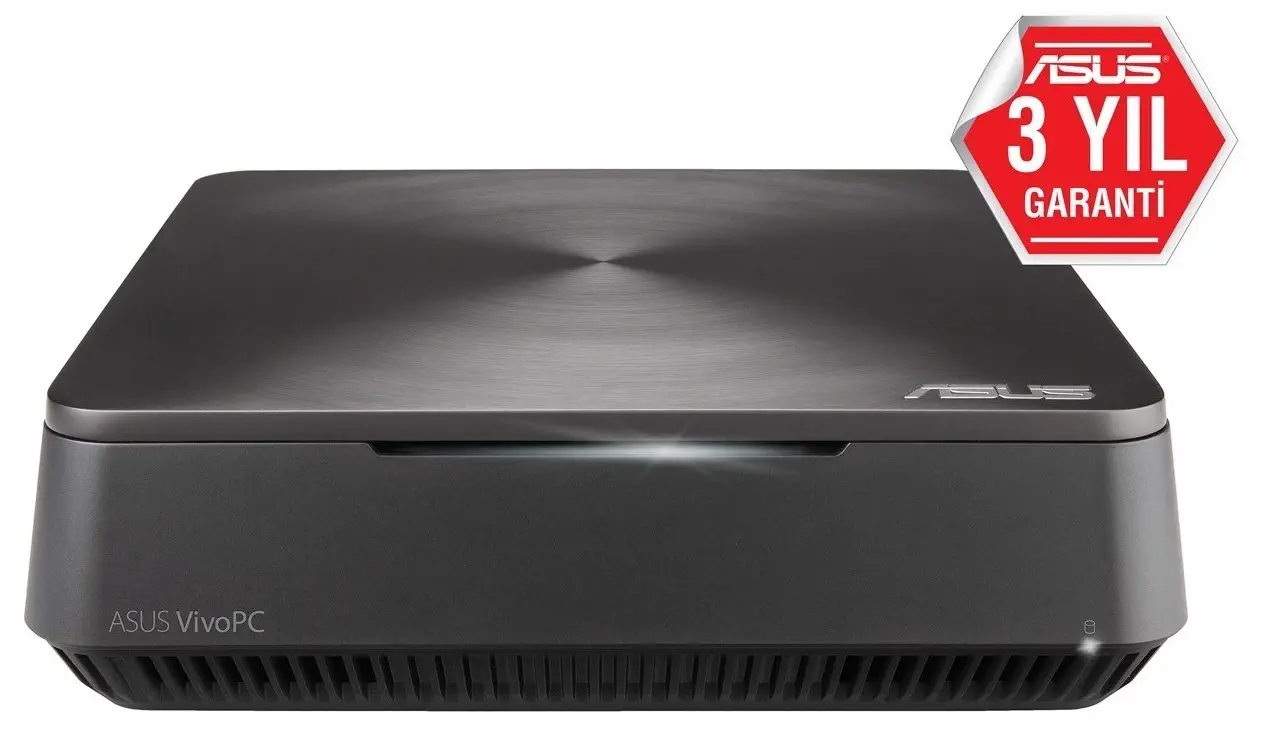 Asus VivoPC VM62-G046M Core i5-4210U 1.7 GHz 4G 500G 3.5″ Freedos (KM YOK) 3YIL HDMI-DP-VGA-AC Wifi-BT-Speaker-VESA Mini Masaüstü Bilgisayar