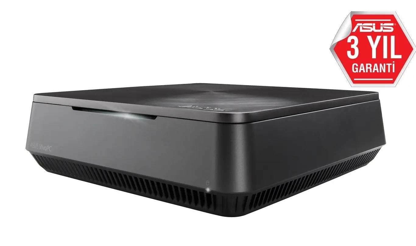 Asus VivoPC VM62-G046M Core i5-4210U 1.7 GHz 4G 500G 3.5″ Freedos (KM YOK) 3YIL HDMI-DP-VGA-AC Wifi-BT-Speaker-VESA Mini Masaüstü Bilgisayar