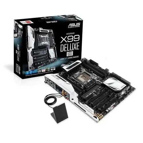 Asus X99-DELUXE USB 3.1 S+GL+16X  DDR4 2011p