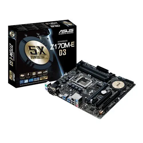 Asus Z170M-E D3 LGA 1151 Intel Z170 HDMI