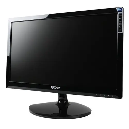 Exper H2L-GVD1 WIDE 18.5″ VGA DVI 5MS Siyah LED Monitör