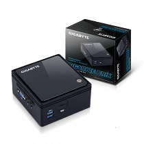 Gigabyte GB-BACE-3160 BRIX Celeron J3160 1.6GHz Quad Core Wi-Fi+BT VGA HDMI VESA Barebone Siyah Mini PC