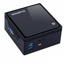 Gigabyte GB-BACE-3160 BRIX Celeron J3160 1.6GHz Quad Core Wi-Fi+BT VGA HDMI VESA Barebone Siyah Mini PC