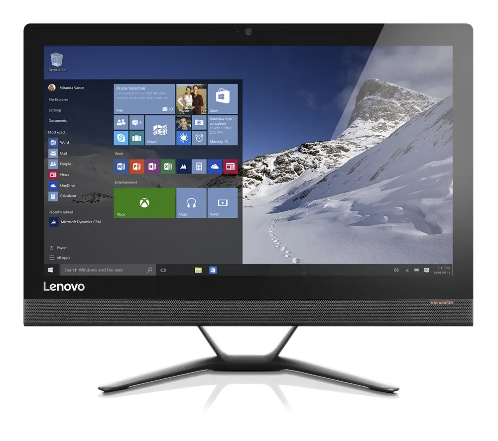 Lenovo 300-22ISU F0BX00EJTX Intel Core i5-6200U 8GB 1TB 2GB 920A 21.5″ IPS FreeDOS Siyah All In One Bilgisayar