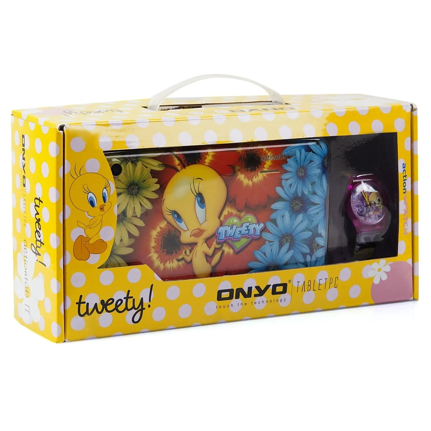 Onyo Actiontab 2 Tweety Cool - Orjinal Lisanslı Kol Saati Hediyeli