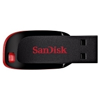 Sandisk 64GB Cruzer Blade SDCZ50-064G-B35 USB Flash Bellek