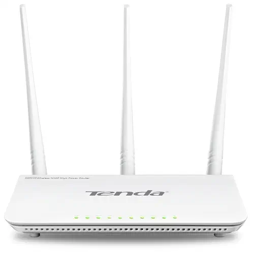 Tenda FH303 4 Port 300Mbps 3 Ant. Highpower Router