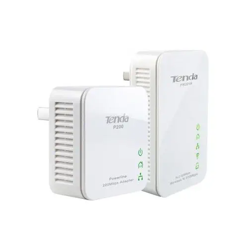 Tenda PW201A+ P200 300Mbps Homeplug Wireless Kit