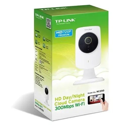 TP-Link NC250 HD300 Day/Night Kablosuz Bulut Kamera