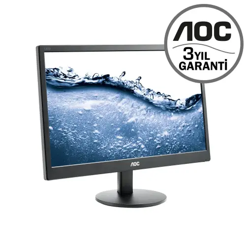 AOC e2070SWN 19.5″ 5ms (Analog) Led Monitör