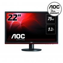 AOC G2260VWQ6 21.5" 1920x1080 1ms 75Hz (Analog+HDMI+Display) Full HD FreeSync Gaming (Oyuncu) Monitör