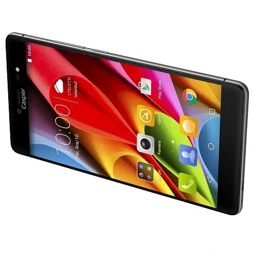 Casper Via M1 16GB Siyah Cep Telefonu - Distribütör Garantili