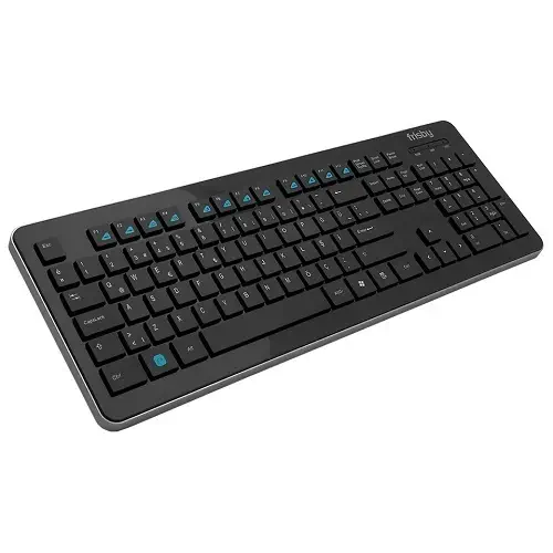 Frisby FK-158QU USB Multimedya 1000 DPI Optik Siyah Kablolu Klavye Mouse Set