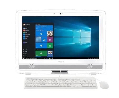 MSI PRO 22ET 6M-011XTR Intel Core i3-6100 3.7GHz 4GB 1TB 21.5″ Full HD Dokunmatik FreeDos Beyaz All In One PC