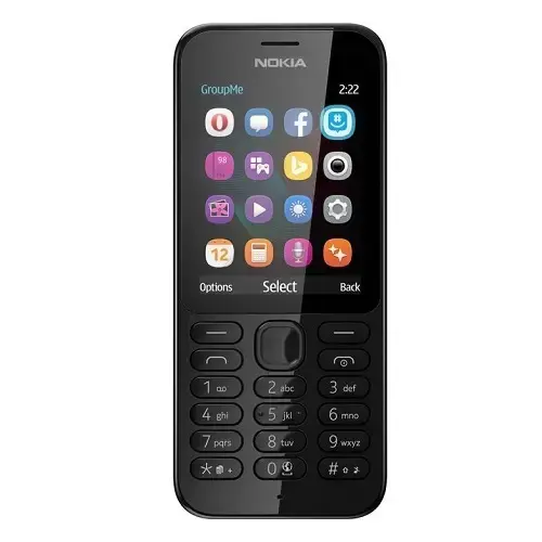 Nokia 222 Çift Hatlı Siyah Cep Telefonu (İthalatçı Firma Garantili)