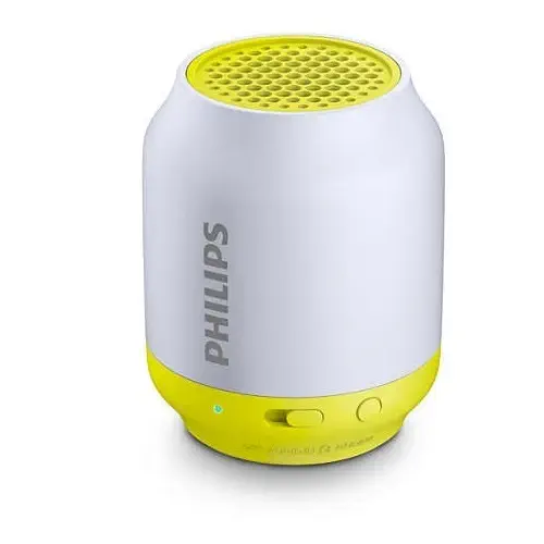 Philips BT50L/00 Taşınabilir Kablosuz Bluetooth Hoparlör Gri/Sarı
