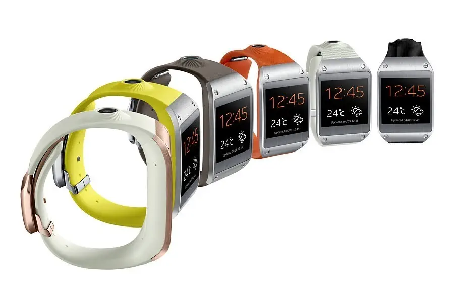 Samsung V700 Galaxy Gear Akıllı Saat - Jet Black (Samsung Türkiye Garantili)