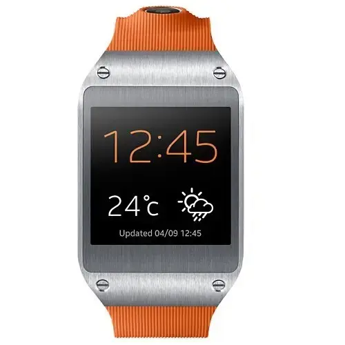 Samsung V700 Galaxy Gear Akıllı Saat - Wild Orange (Samsung Türkiye Garantili)