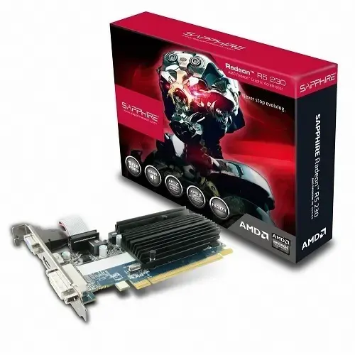 Sapphire R5 230 1G D3 Radeon R5 230 1GB DDR3 64Bit DX11 Ekran Kartı - 11233-01-20G