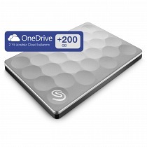 Seagate Backup Plus Ultra Slim 2TB 2.5" USB 3.0 Taşınabilir Disk STEH2000200 Gümüş