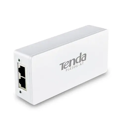 Tenda POE30G-AT IEEE802.3at/af 2 Port Gigabit PoE Enjektörü