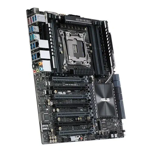 Asus X99-E WS/USB 3.1 Intel X99 Soket 2011-v3 DDR4 3200MHz(O.C.) Sata 3 M.2 USB 3.0 Anakart