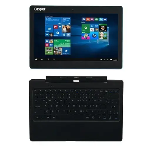 Casper N240-S Intel Atom Z3735F 1.33GHz/1.83GHz 2GB 32GB 10.1″ Windows 10 İkisi Bir Arada 