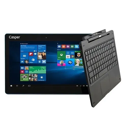 Casper N310 Intel Atom Z3735F 1.33GHz/1.83GHz 2GB 64GB 11.6″ Windows 10 İkisi Bir Arada