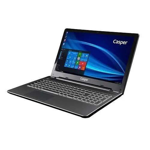 Casper Nirvana C710 C710.7500-BT45P Intel Core i7-7500U 2.50GHz 16GB 1TB 2GB GT940MX 15.6″ Windows 10 Notebook
