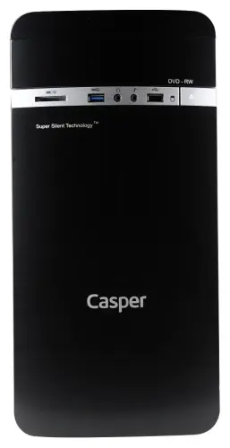 Casper Nirvana D200 D2H.7100-4T45T Intel Core i3-7100 3.90GHz 4GB 1TB 2GB R5 230 Windows 10 Masaüstü Bilgisayar