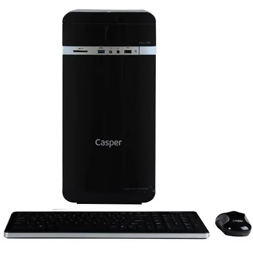Casper Nirvana D200 D2H.7500-4T45T Intel Core i5-7500 3.40GHz 4GB 1TB 2GB R5 230 Windows 10 Masaüstü Bilgisayar