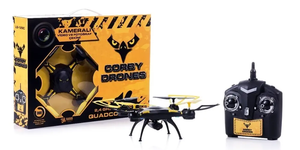 Corby LS-129C Siyah Kameralı Drone