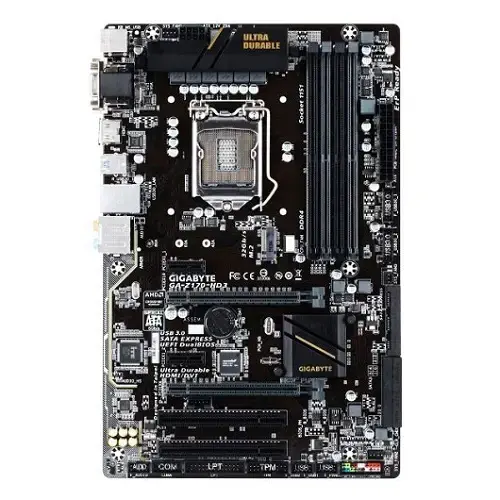 Gigabyte Z170-HD3 Intel Z170 Express Soket LGA1151 DDR4 3466MHz(O.C.) Sata 3 M.2 USB 3.0 ATX Anakart