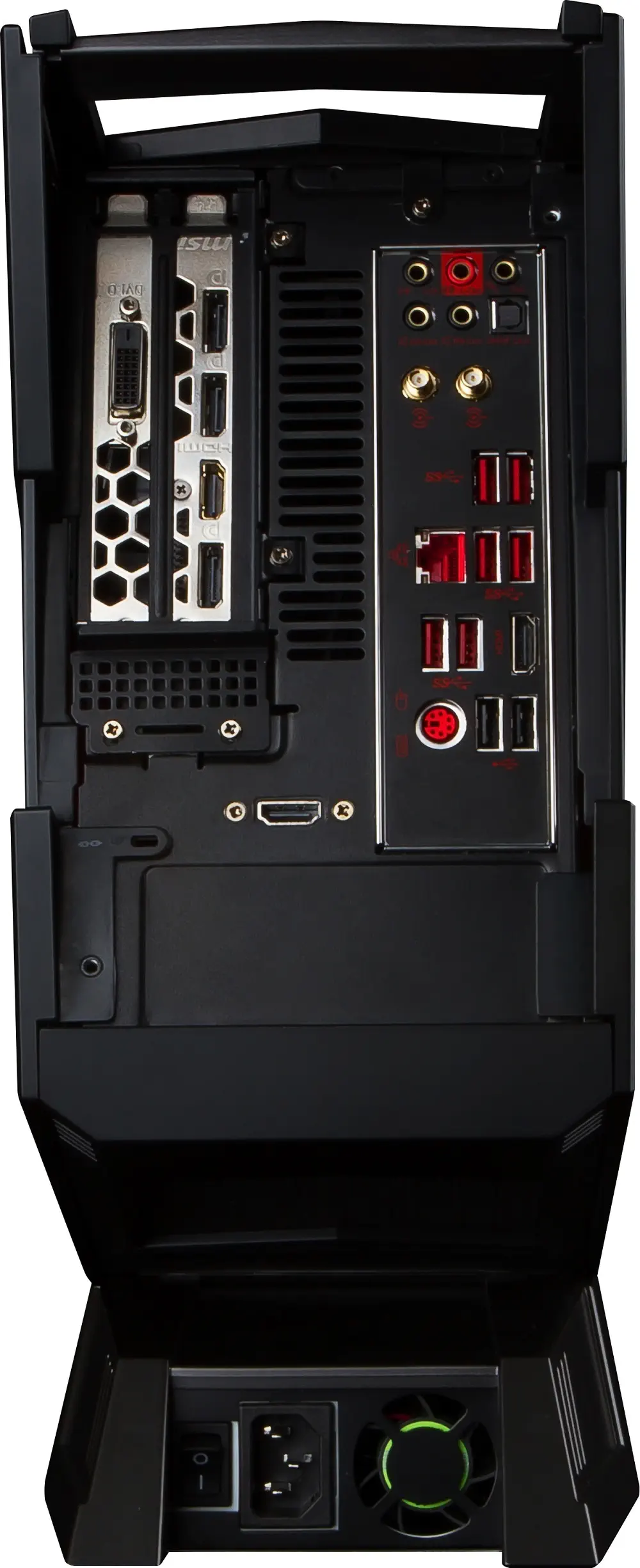 MSI AEGIS-003EU Intel Core i7-6700 3.4GHz/4GHz 8GB DDR4 128GB SSD 1TB 7200RPM 4GB GTX960 GDDR5 Windows 10 Masaüstü Bilgisayar - MSI SPB Gaming Kulaklık + THE DIVISION Hediye
