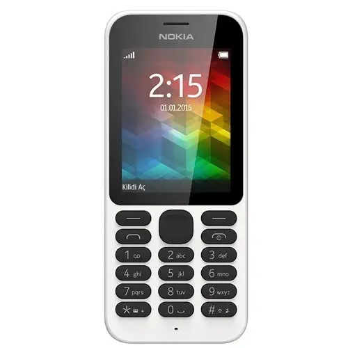 Nokia 215 Çift Sim Beyaz Cep Telefonu - İthalatçı Firma Garantili