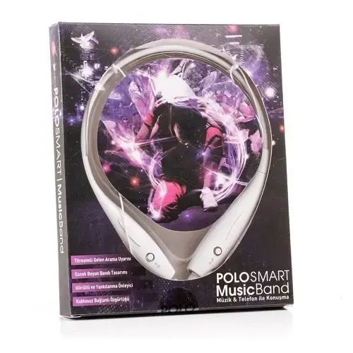 Polosmart Music Band Kulakiçi Beyaz Kulaklık