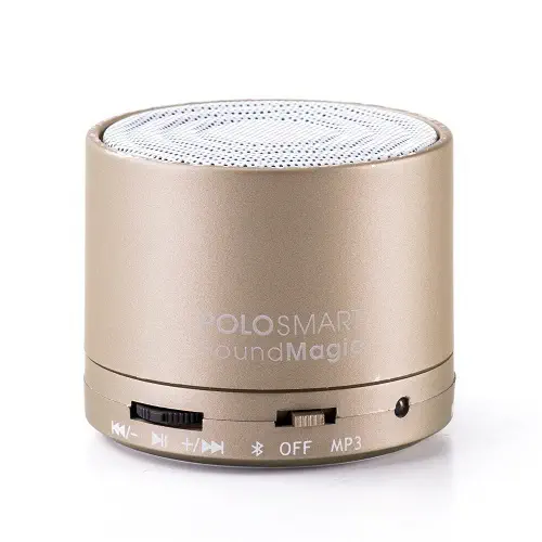 Polosmart Sound Magic Bluetooth Speaker - Gold