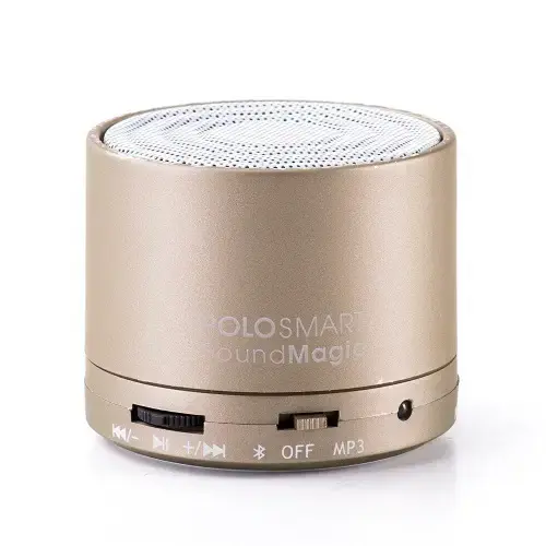 Polosmart Sound Magic Bluetooth Speaker - Gold