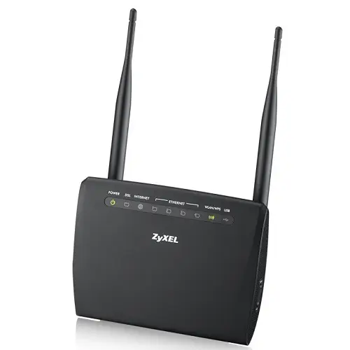 Zyxel VMG1312-B10D 300Mbps ADSL2+/VDSL2 USB 4 Port Kablosuz Modem Router
