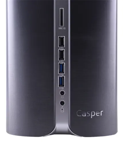 Casper Nirvana D300 D3H.7100-4T45T Intel Core i3-7100 3.90GHz 4GB 1TB 2GB R5 230 Windows 10 Masaüstü Bilgisayar